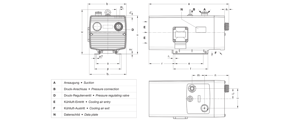 V-DTN 41干式真空泵